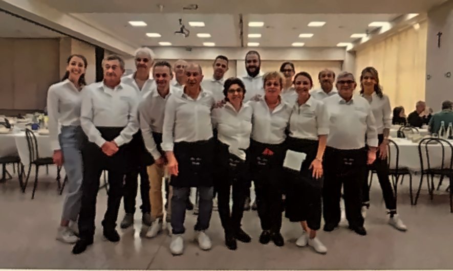 Lo staff della Pro Loco in sala
